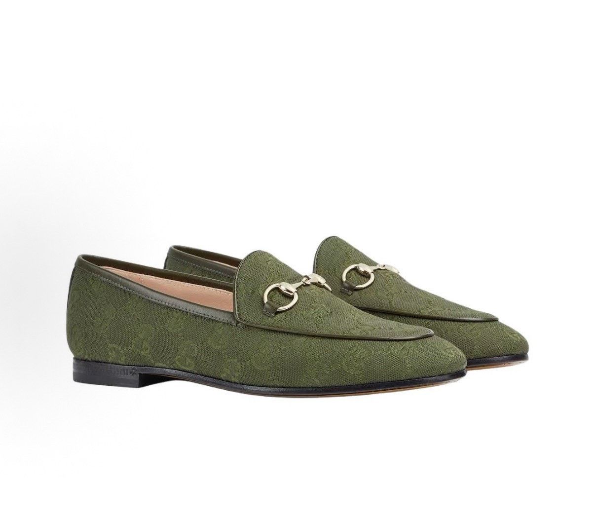 Gucci Gucci Horsebit Logo Green Loafers Women Size US 6 / IT 36 - 2 Thumbnail