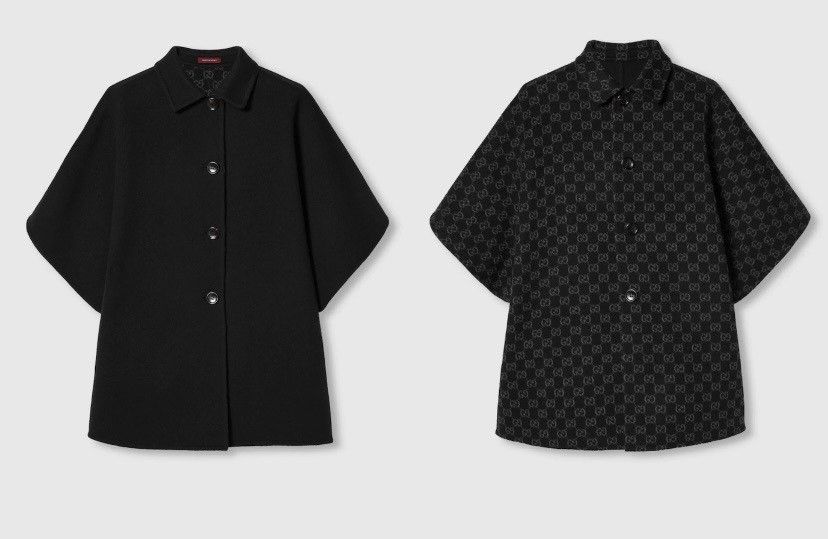 Gucci Gucci Reversible Batwing Cape Coat Size M / US 6-8 / IT 42-44 - 4 Thumbnail