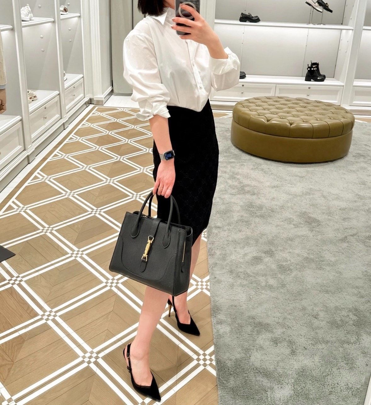 Gucci Gucci Jackie 1961 Tote Bag Size ONE SIZE - 6 Thumbnail