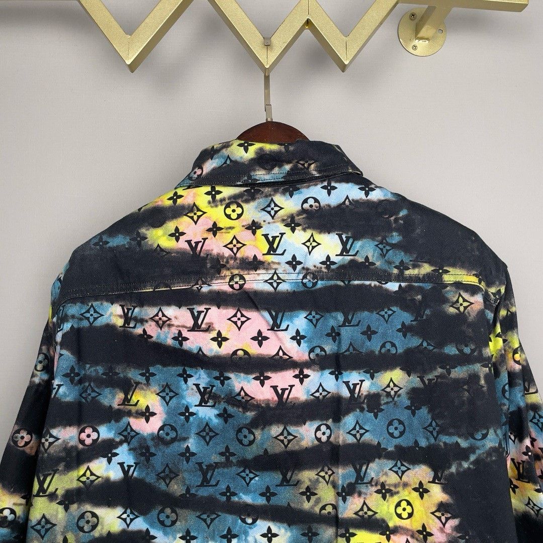 Louis Vuitton Louis Vuitton Limited Tiger Tie-Dye Denim Jacket Size US M / EU 48-50 / 2 - 6 Thumbnail