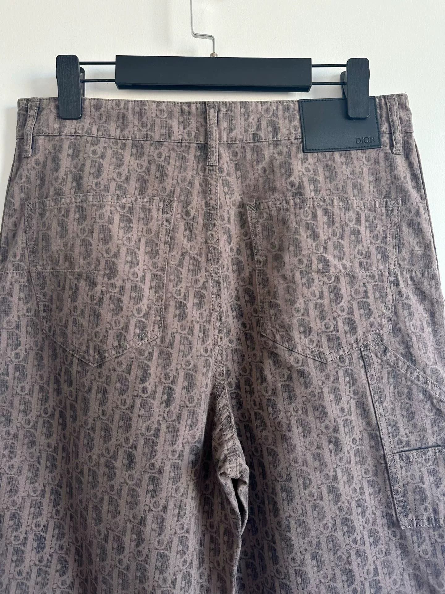 Dior Dior Monogram Logo Print Jeans Size US 29 - 4 Thumbnail