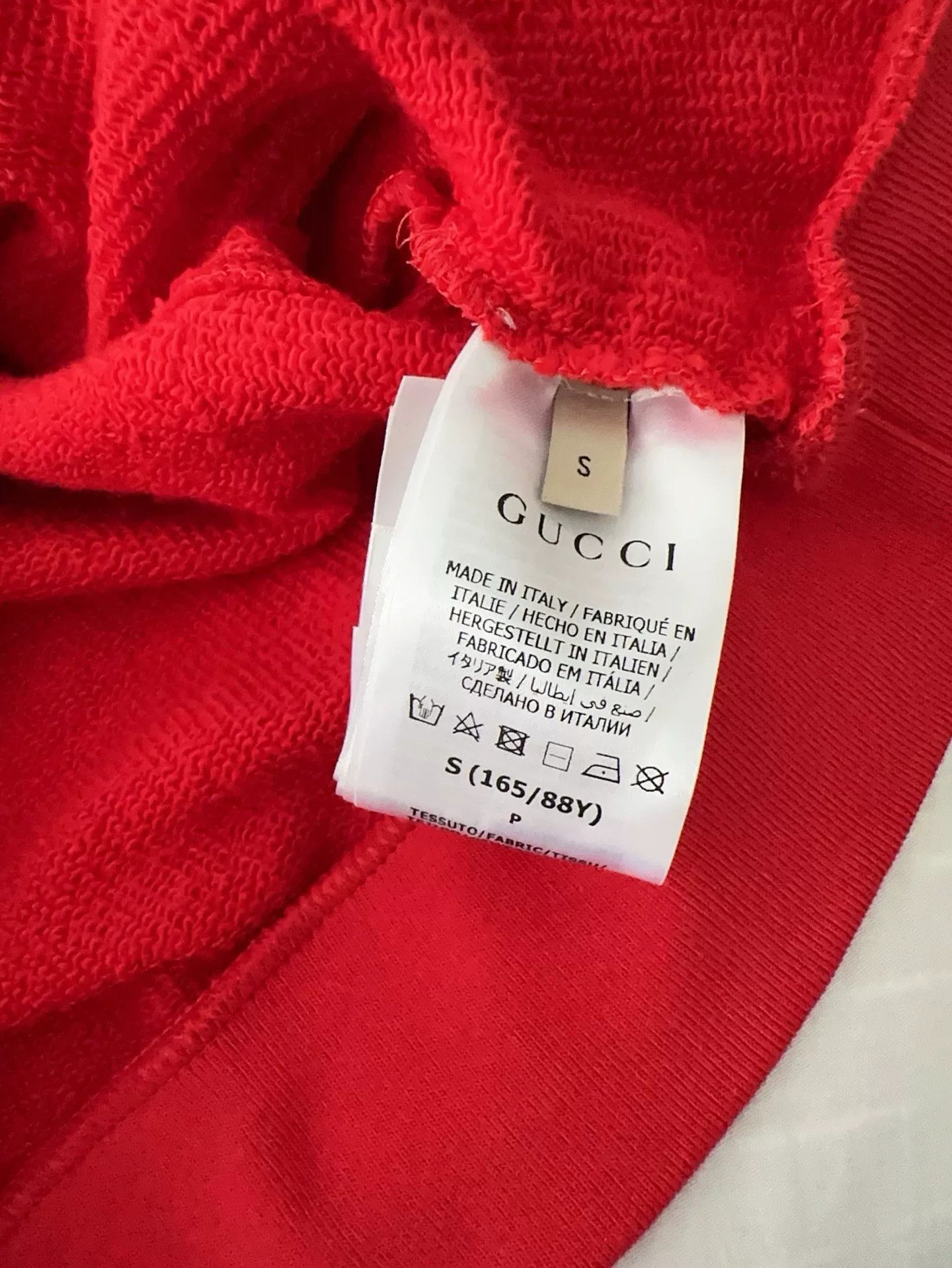 Gucci Gucci Limited Cropped Hoodie Embroidered Cherry Size M / US 6-8 / IT 42-44 - 4 Thumbnail