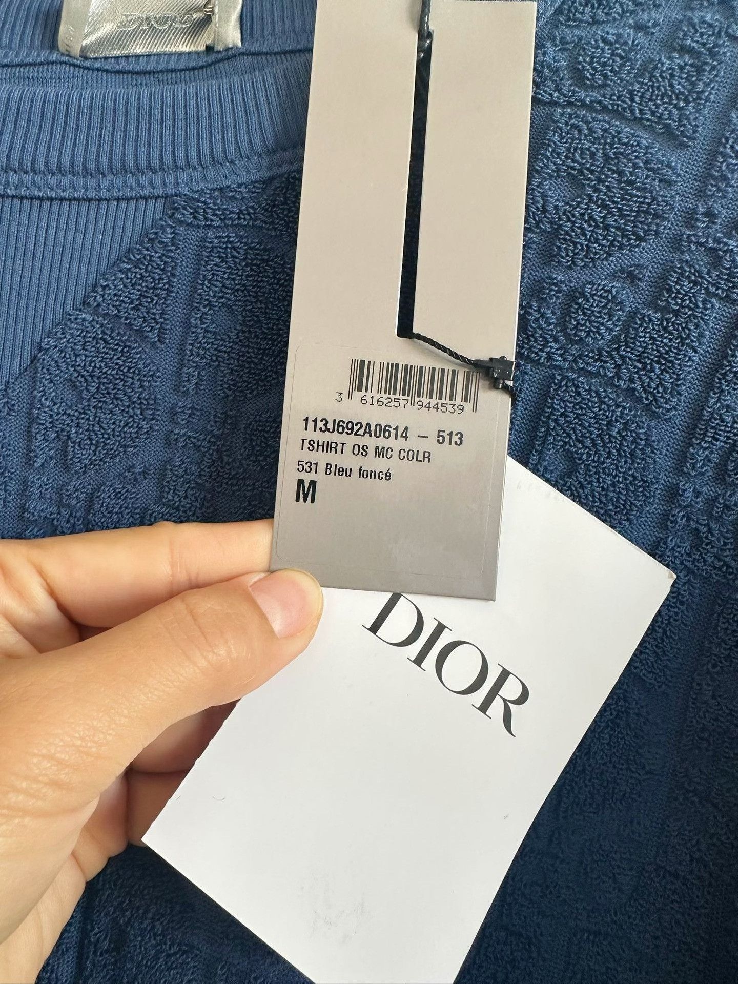 Dior Dior Oblique Jacquard Crewneck T-shirt Size US M / EU 48-50 / 2 - 4 Thumbnail