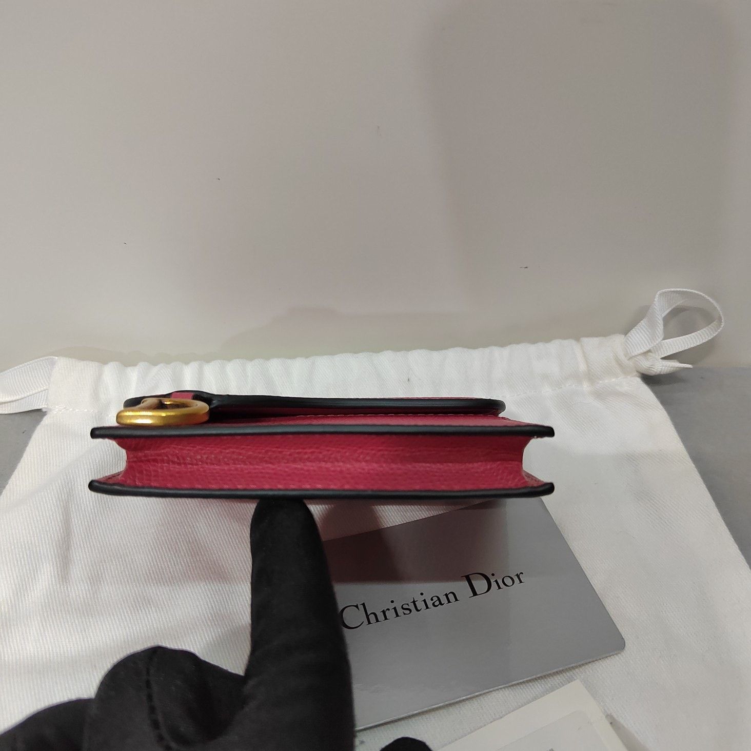 Dior Dior Saddle Snap Wallet Card Holder Size ONE SIZE - 4 Thumbnail