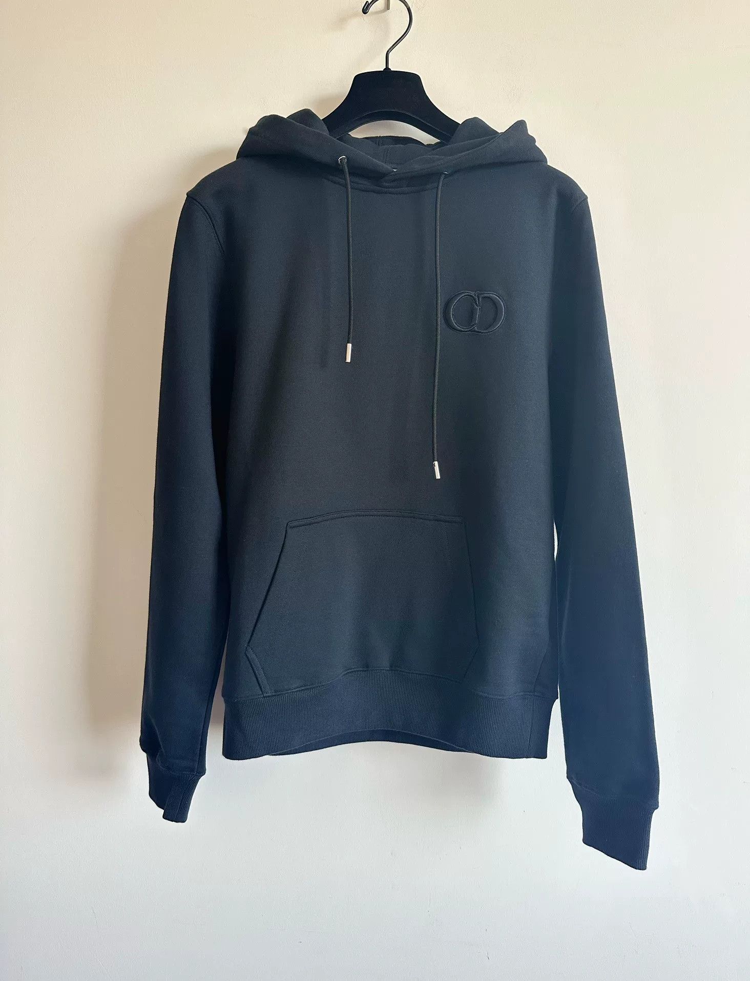 Dior Dior Classic Dark Blue CD Embroidery Hoodie Size US S / EU 44-46 / 1 - 5 Thumbnail