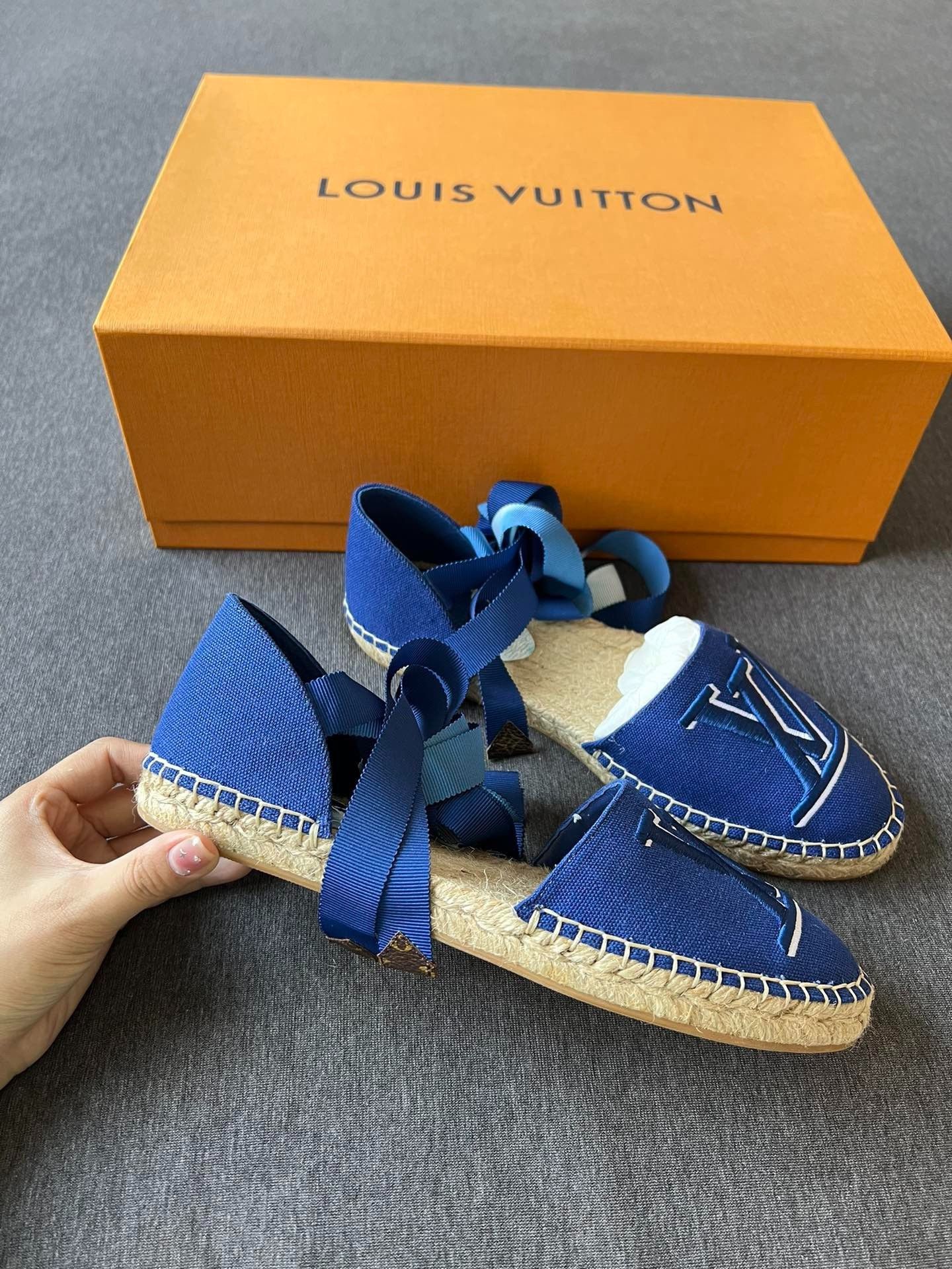 Louis Vuitton LV Starboard Flat Espadrilles Size US 5 / IT 35 - 4 Thumbnail