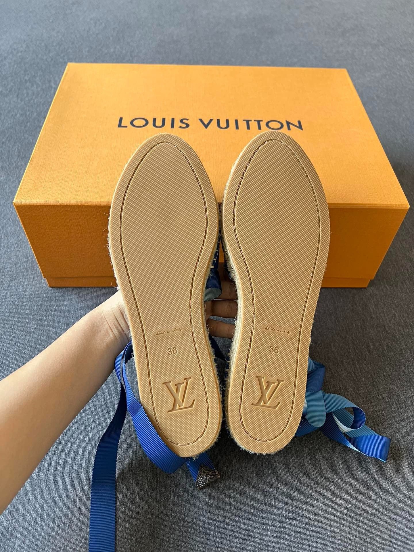 Louis Vuitton LV Starboard Flat Espadrilles Size US 5 / IT 35 - 6 Thumbnail