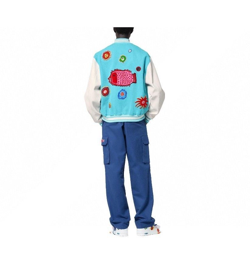 Louis Vuitton LV x Kusama Limited Patchwork Leather Jacket Size US M / EU 48-50 / 2 - 3 Thumbnail