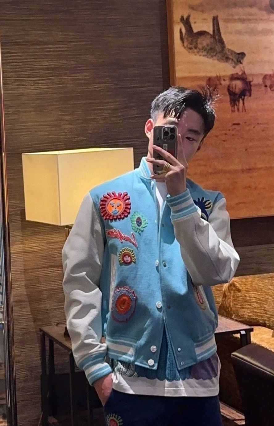 Louis Vuitton LV x Kusama Limited Patchwork Leather Jacket Size US M / EU 48-50 / 2 - 7 Thumbnail
