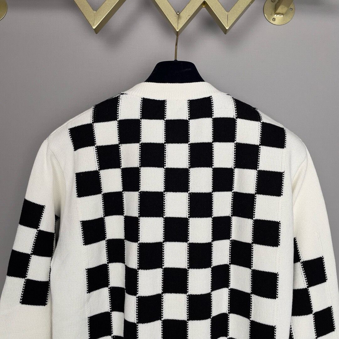 Louis Vuitton LV Racing Checkerboard Crewneck Sweater Size US M / EU 48-50 / 2 - 5 Thumbnail
