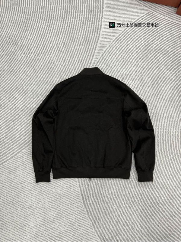 Loro Piana Loro Piana Men's Solid Zip Baseball Collar Jacket Size US S / EU 44-46 / 1 - 4 Thumbnail