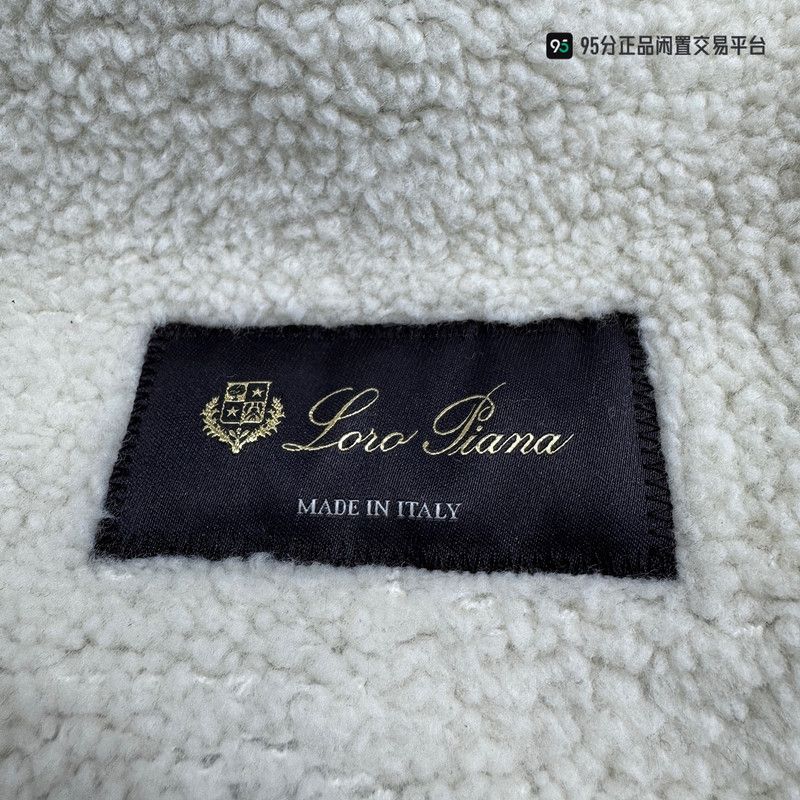 Loro Piana Loro Piana Gray Wool Lapel Single-Breasted Coat Size US M / EU 48-50 / 2 - 4 Thumbnail
