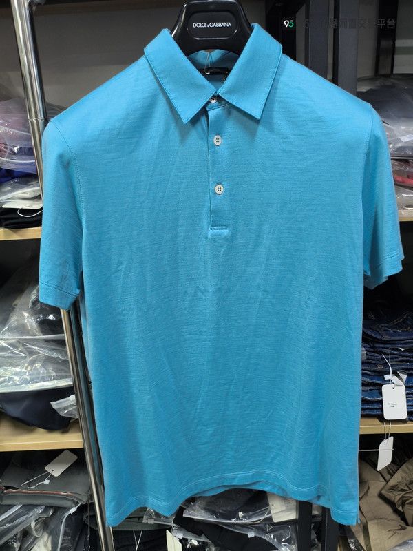 Loro Piana Loro Piana Solid Lapel Pullover Polo Shirt Size US S / EU 44-46 / 1 - 4 Thumbnail