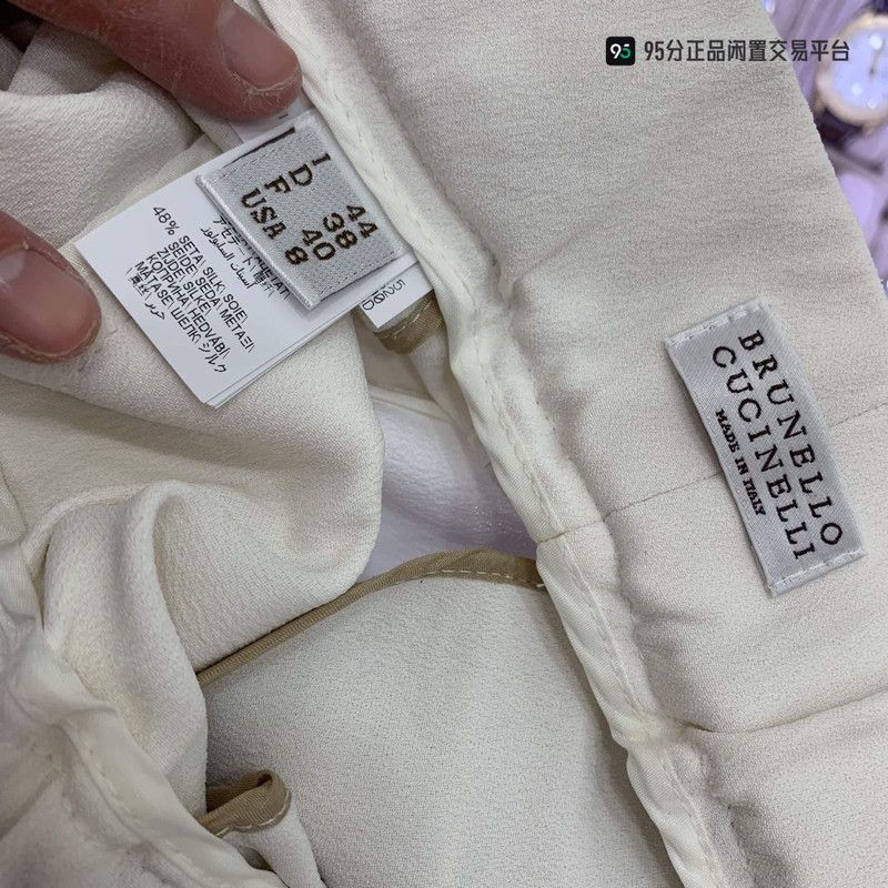 Brunello Cucinelli Brunello Cucinelli Elastic Waist Casual Pants Size US 44 / EU 60 - 4 Thumbnail