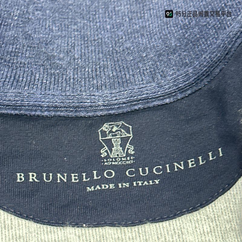 Brunello Cucinelli Brunello Cucinelli FW23 Logo Embroidered Knit Sweater Size US M / EU 48-50 / 2 - 5 Thumbnail