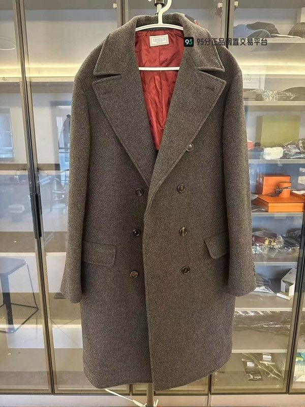 Brunello Cucinelli Brunello Cucinelli SS23 Men's Double-Breasted Coat Size US M / EU 48-50 / 2 - 6 Thumbnail