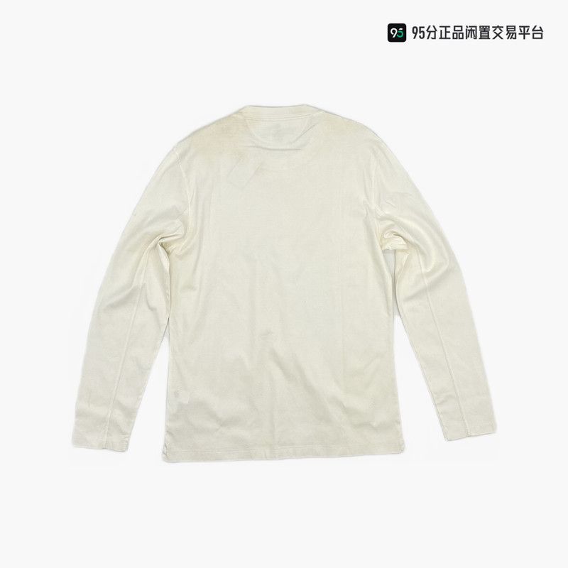 Brunello Cucinelli Brunello Cucinelli Men's Solid Crew Neck Long-Sleeve T-Shirt Size US M / EU 48-50 / 2 - 4 Thumbnail
