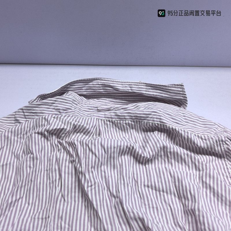 Brunello Cucinelli Brunello Cucinelli FW21 Striped Long-Sleeve Shirt Size US L / EU 52-54 / 3 - 3 Thumbnail