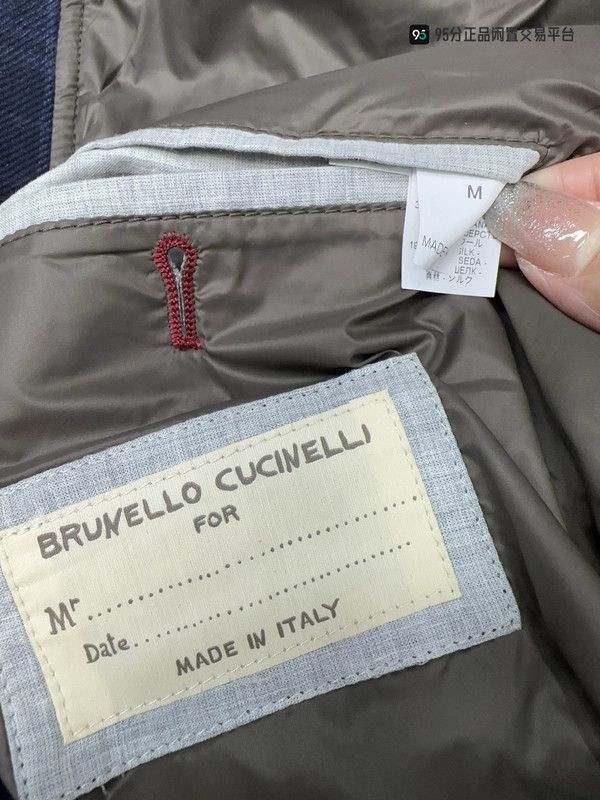 Brunello Cucinelli Brunello Cucinelli Wool Plaid Down Vest Size US M / EU 48-50 / 2 - 5 Thumbnail