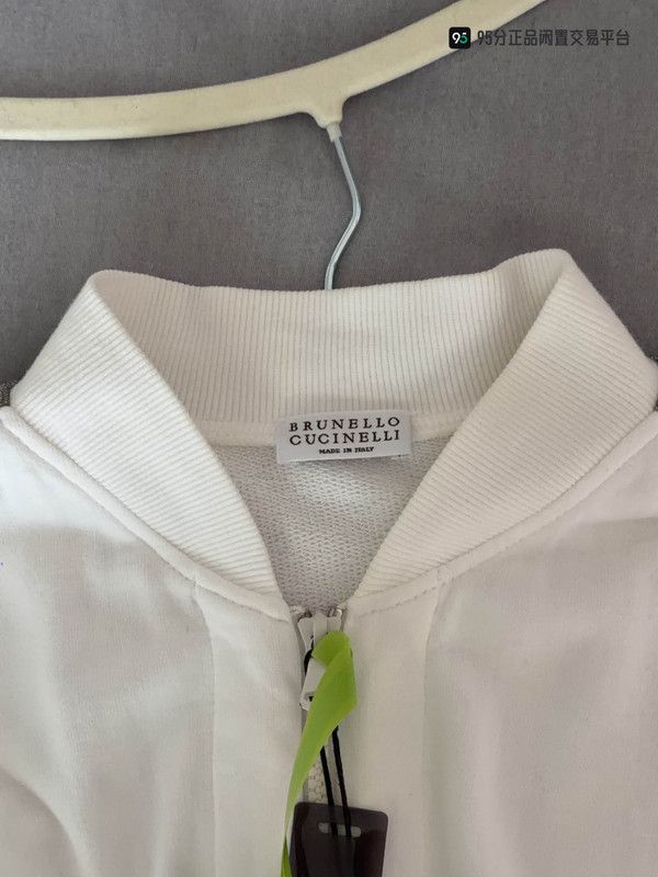 Brunello Cucinelli Brunello Cucinelli SS22 Contrast Trim Zip Sweatshirt Jacket Size US M / EU 48-50 / 2 - 3 Thumbnail