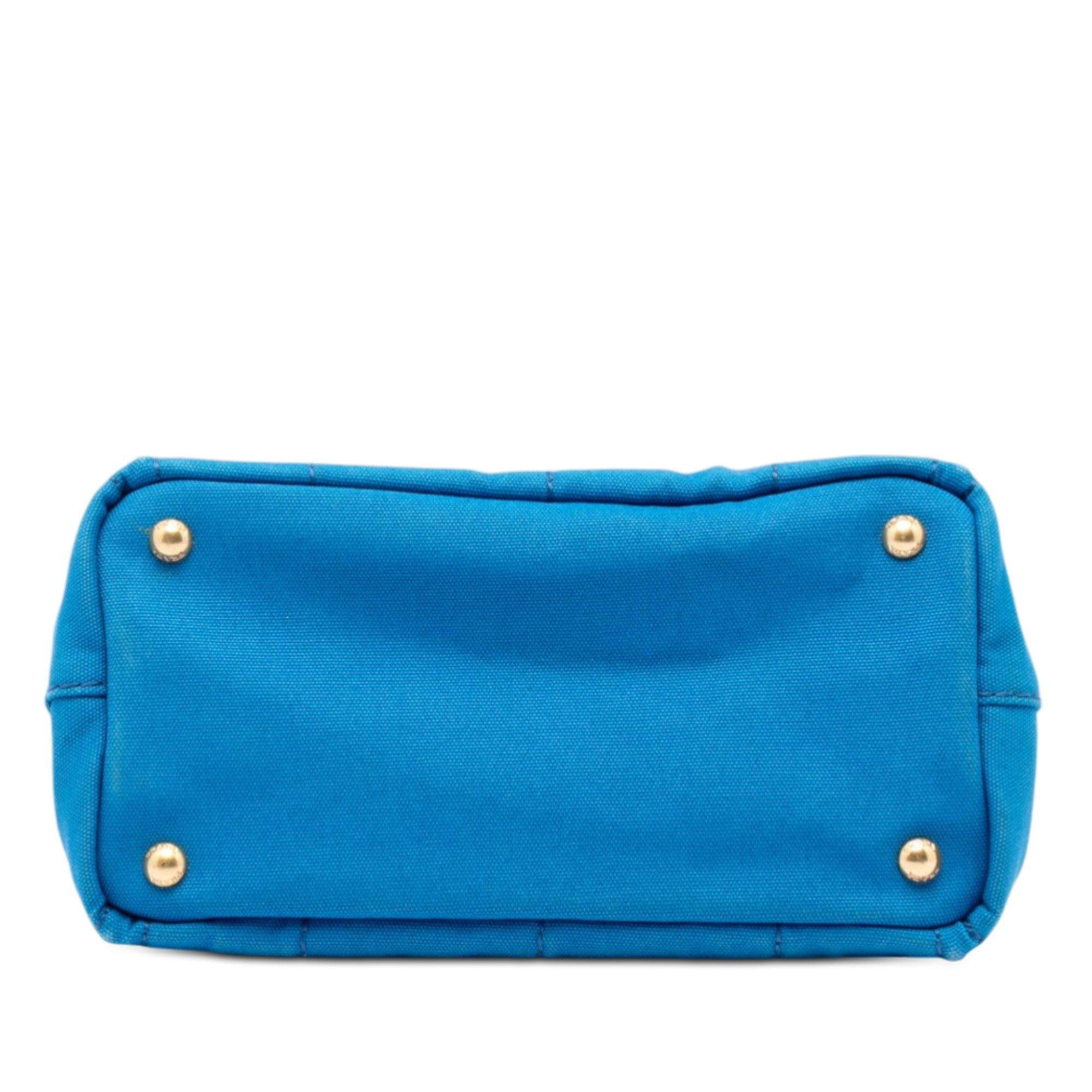 Prada Small Canvas Canapa Logo Satchel Size ONE SIZE - 3 Thumbnail