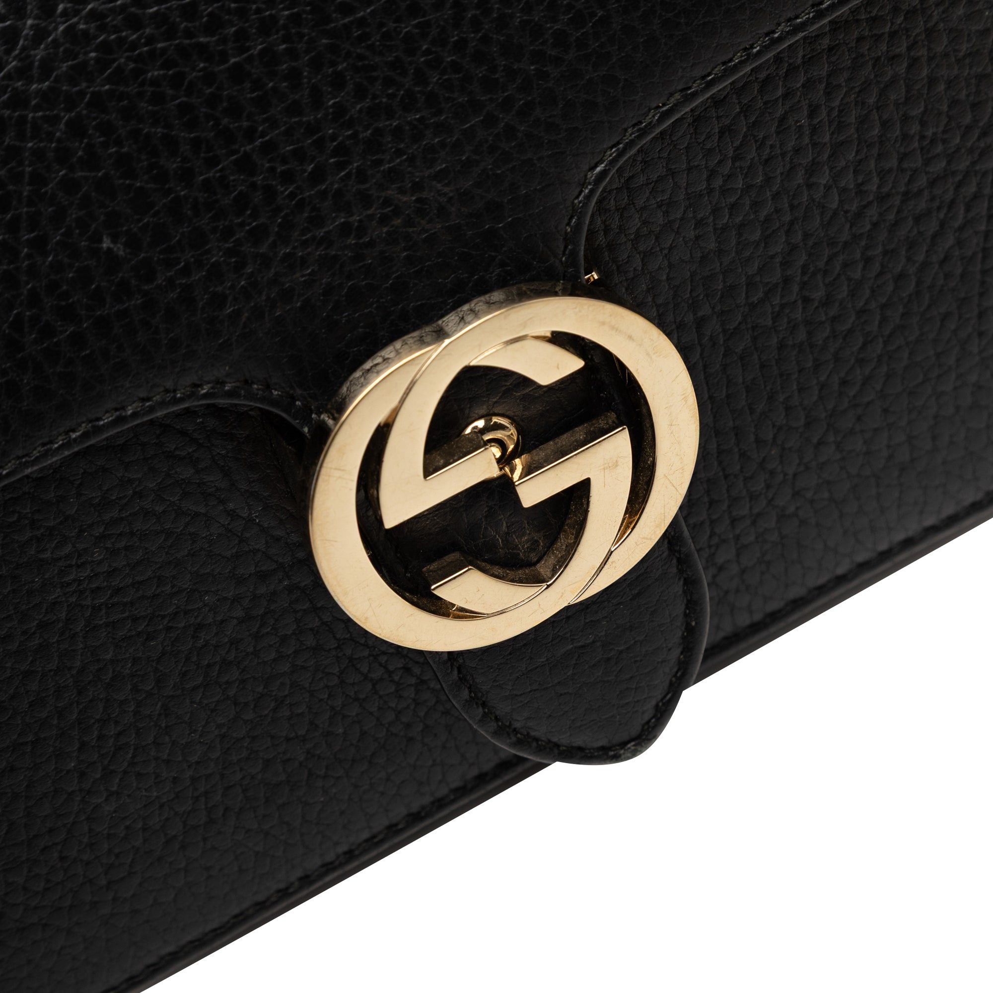 Gucci Small Dollar Calfskin Interlocking G Crossbody Size ONE SIZE - 5 Thumbnail