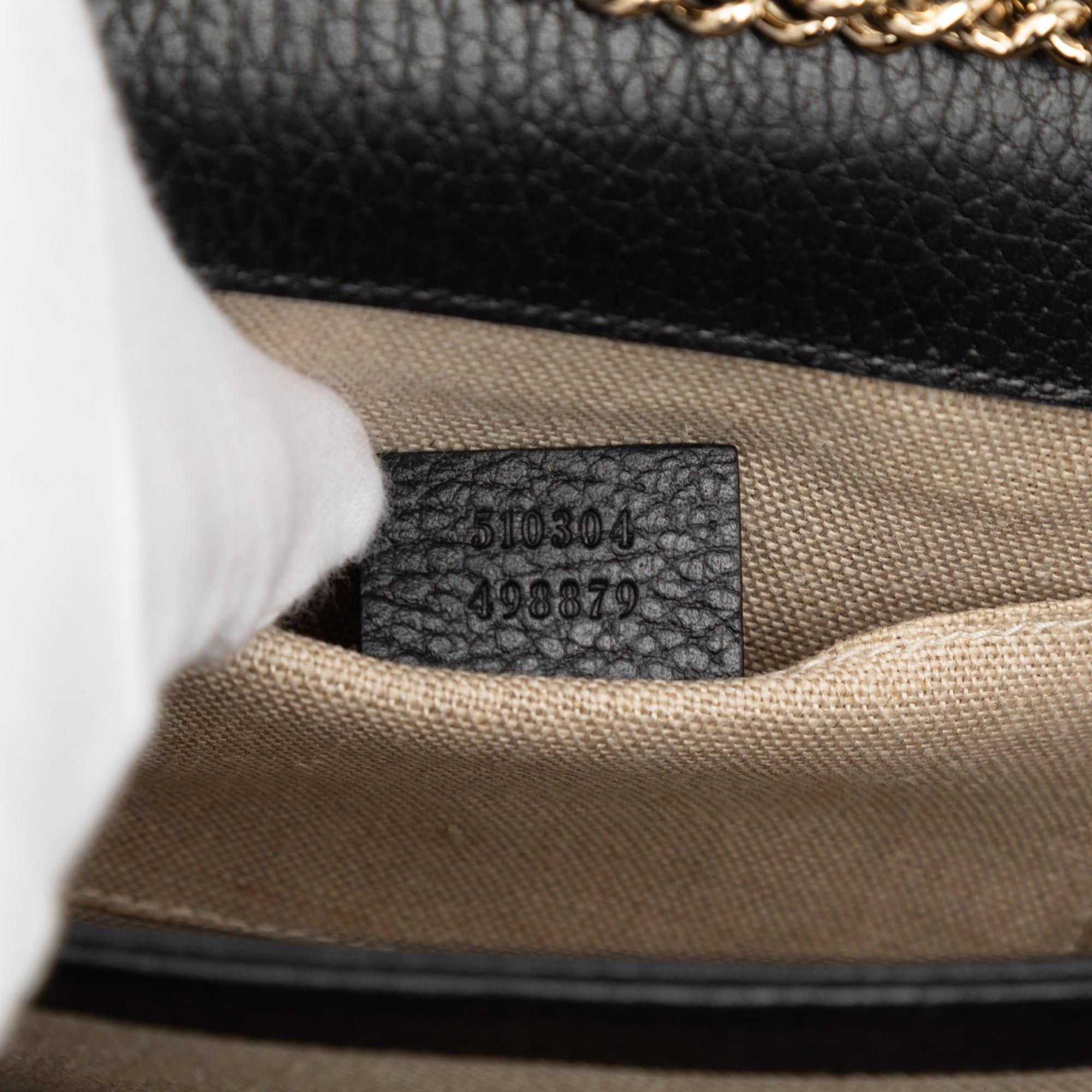 Gucci Small Dollar Calfskin Interlocking G Crossbody Size ONE SIZE - 7 Thumbnail