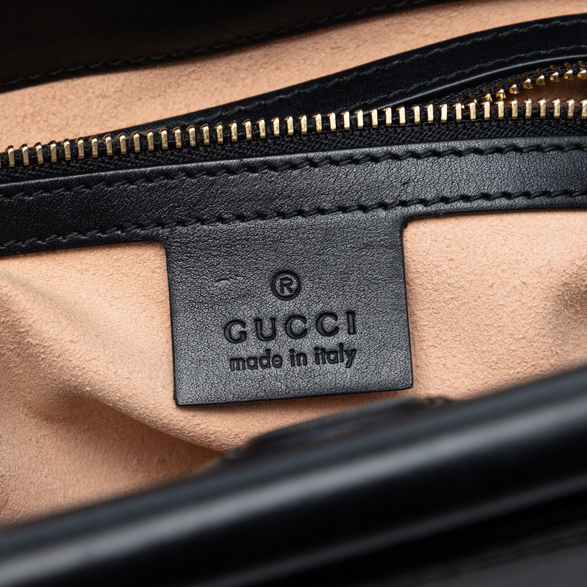 Gucci Small Leather Bamboo Nymphaea Web Satchel Size ONE SIZE - 5 Thumbnail