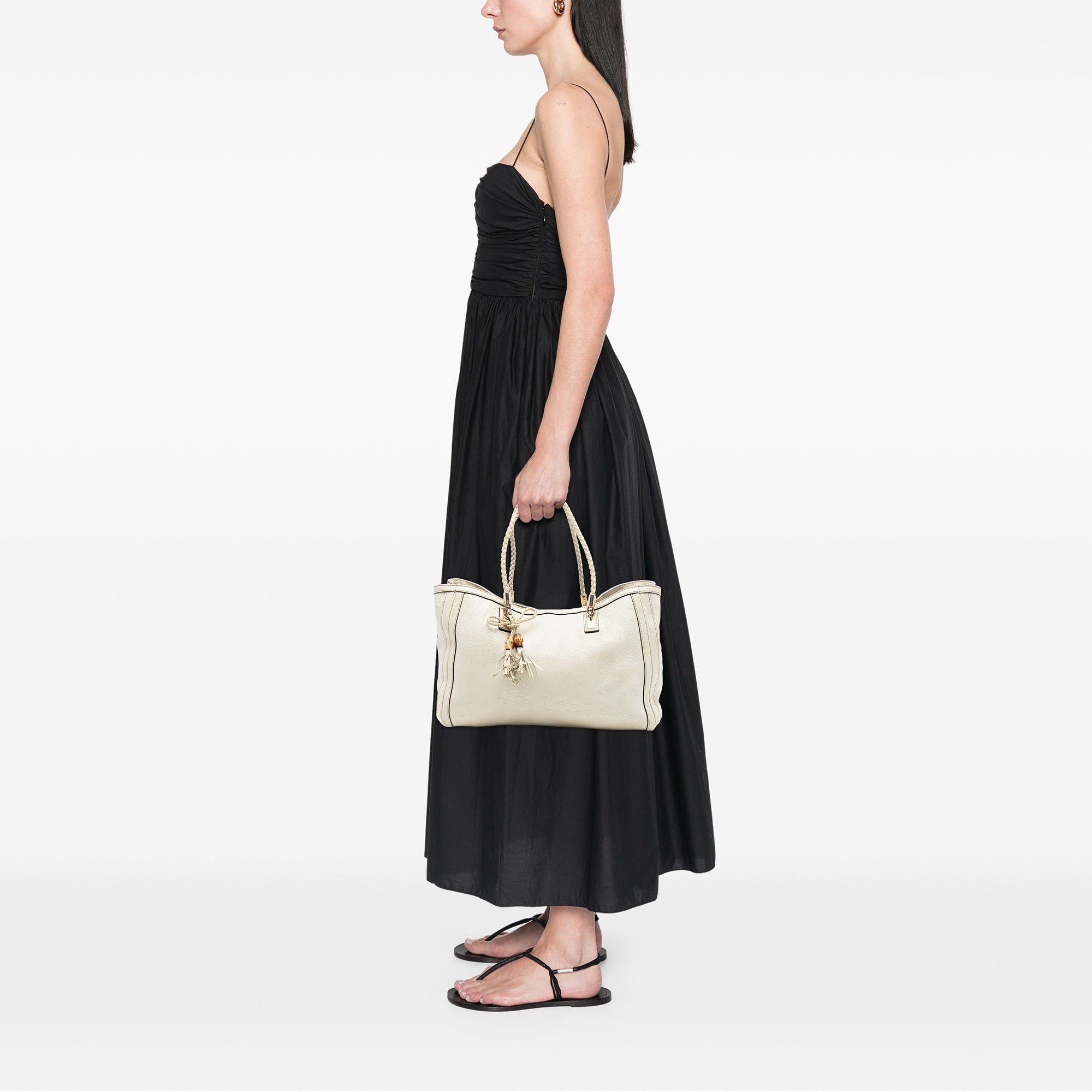 Gucci Medium Leather Bella Tote Size ONE SIZE - 7 Thumbnail