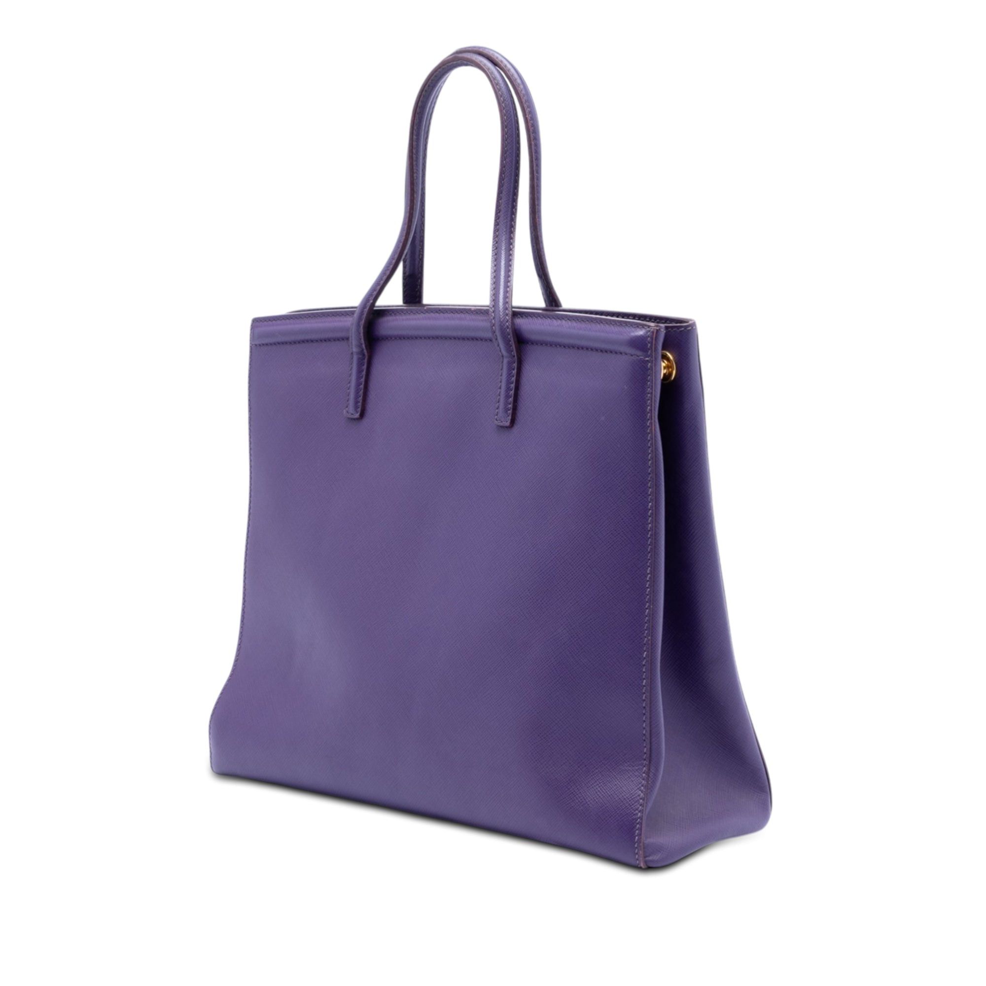 Prada Saffiano Lux Parabole Satchel Size ONE SIZE - 2 Thumbnail