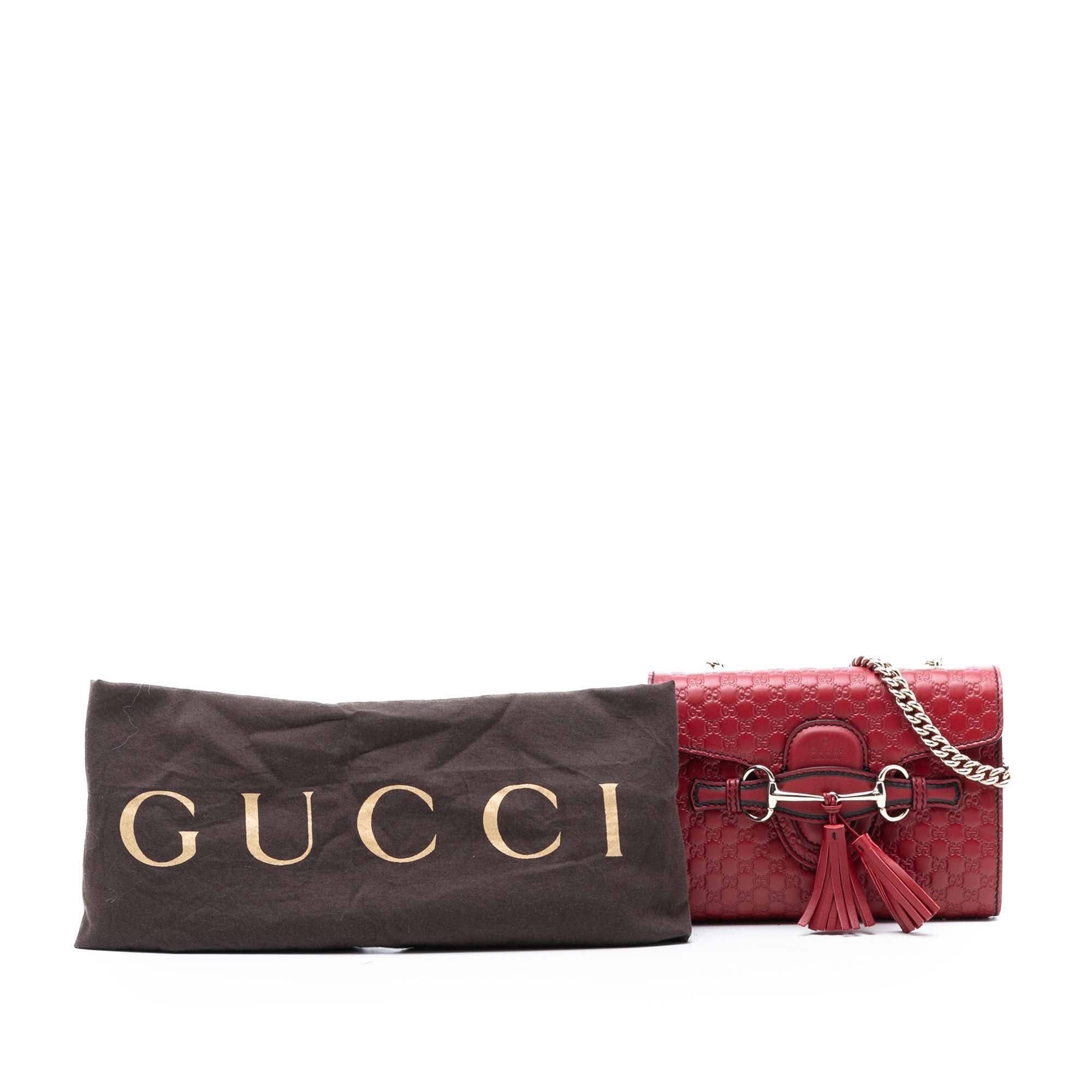 Gucci Mini Microguccissima Emily Crossbody Size ONE SIZE - 9 Thumbnail