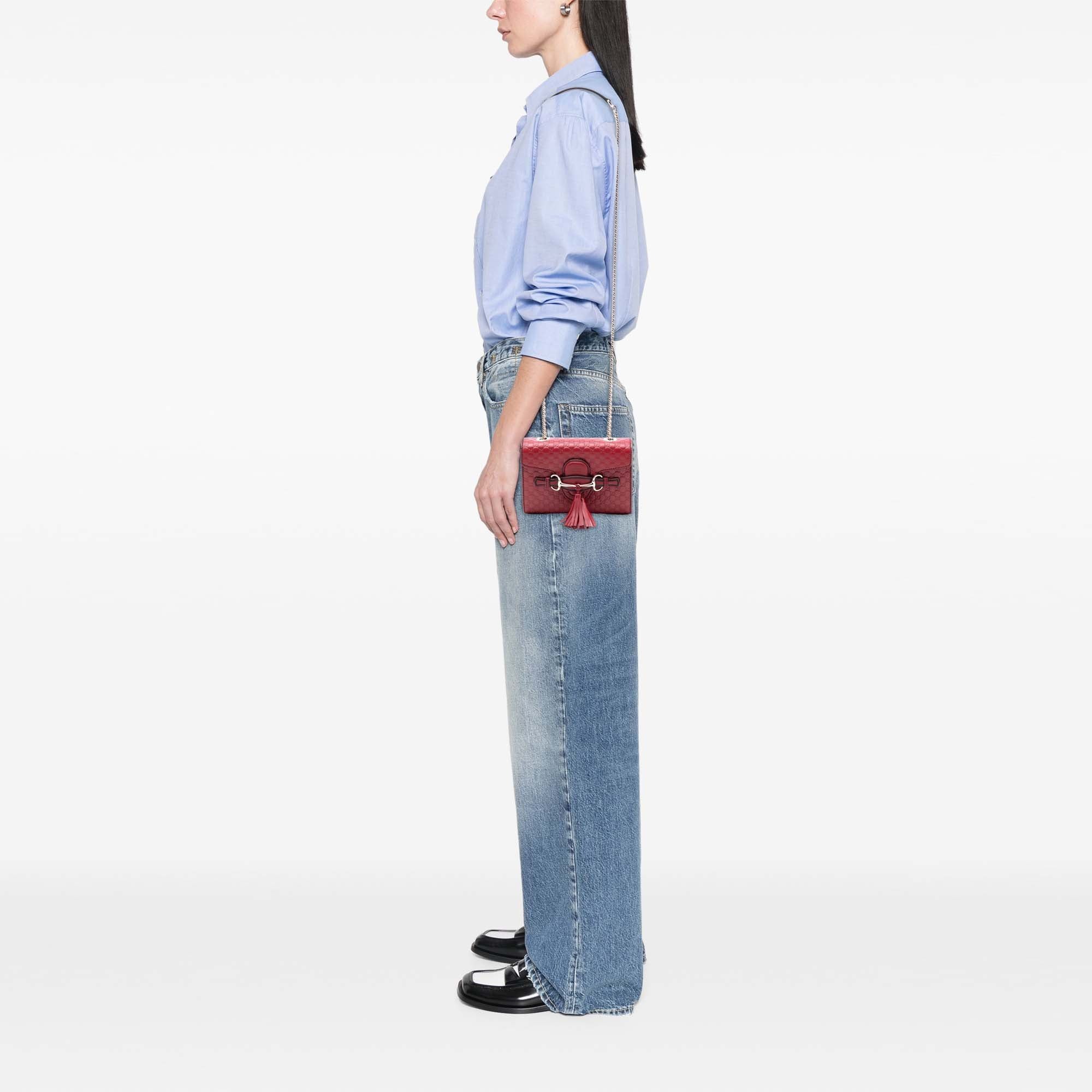 Gucci Mini Microguccissima Emily Crossbody Size ONE SIZE - 8 Thumbnail
