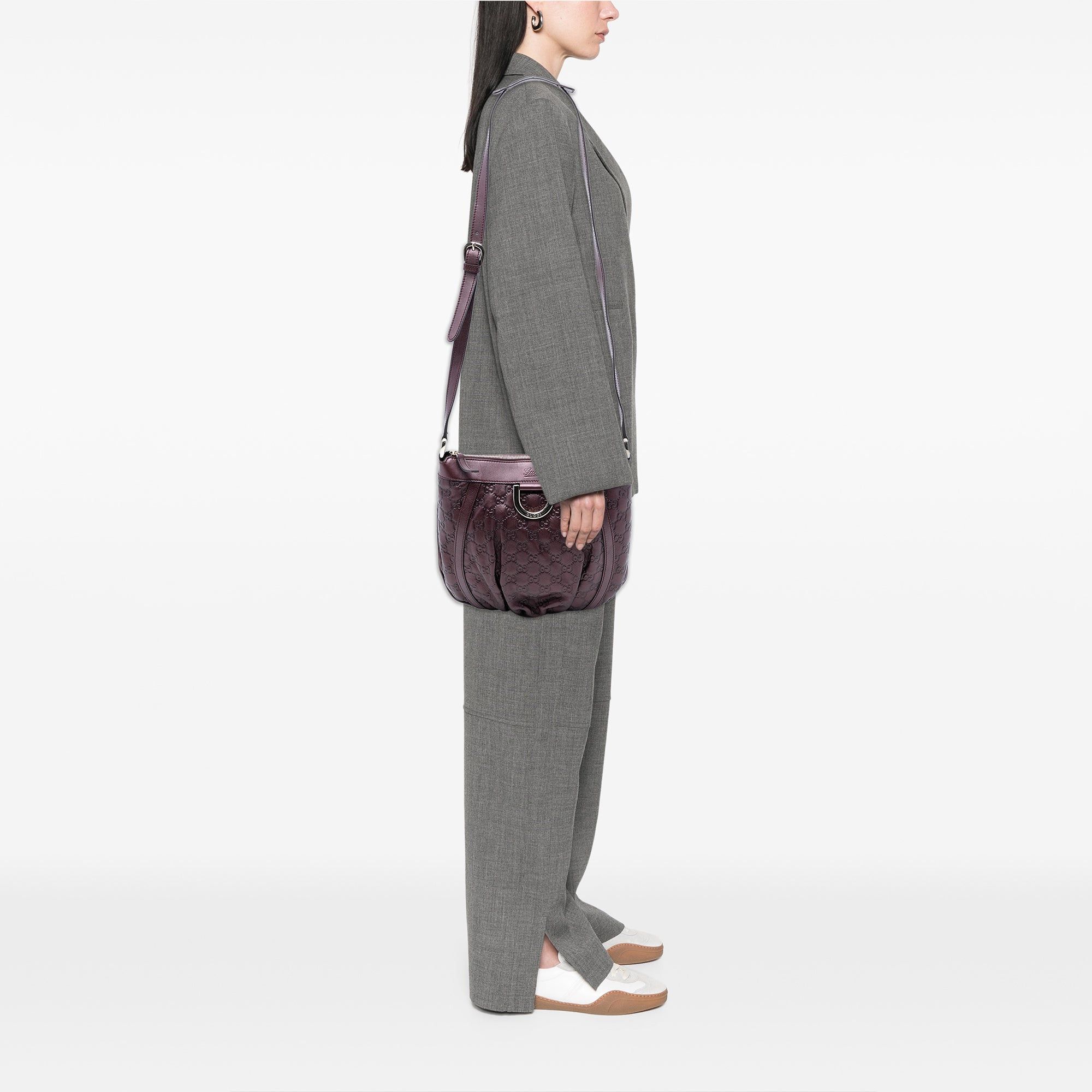 Gucci Metallic Guccissima Abbey D Ring Crossbody Size ONE SIZE - 7 Thumbnail