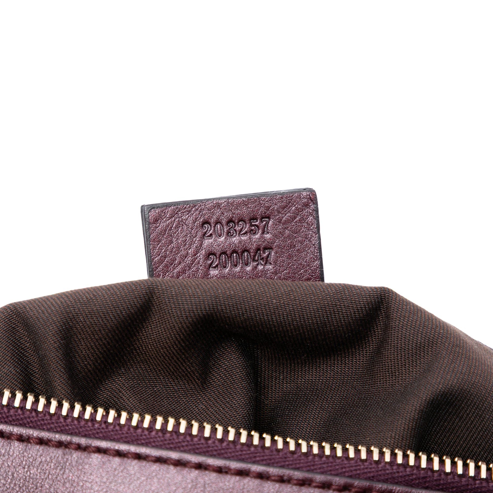Gucci Metallic Guccissima Abbey D Ring Crossbody Size ONE SIZE - 5 Thumbnail