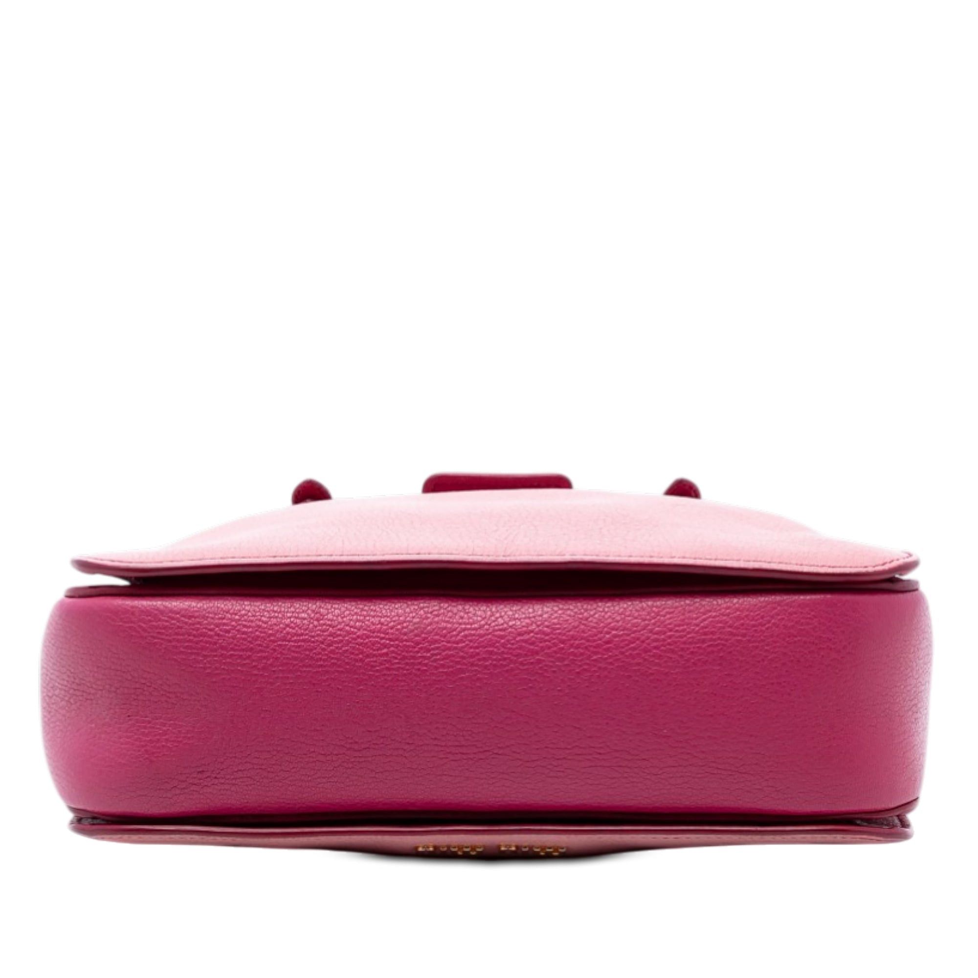 Miu Miu Bicolor Goatskin Madras Satchel Size ONE SIZE - 3 Thumbnail