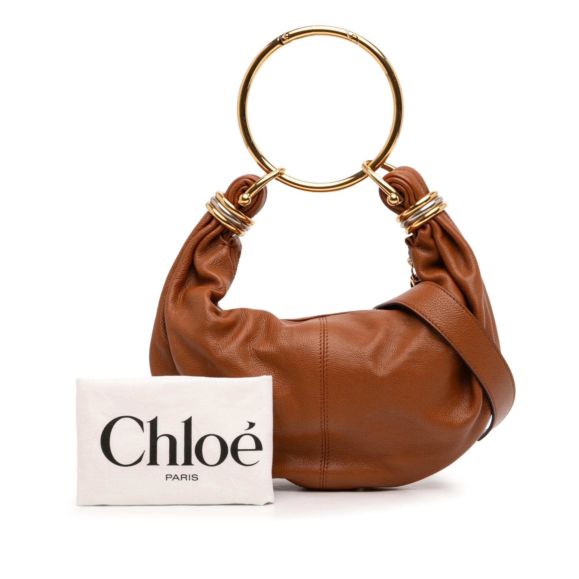 Chloe Small Leather Bracelet Hobo Size ONE SIZE - 12 Thumbnail