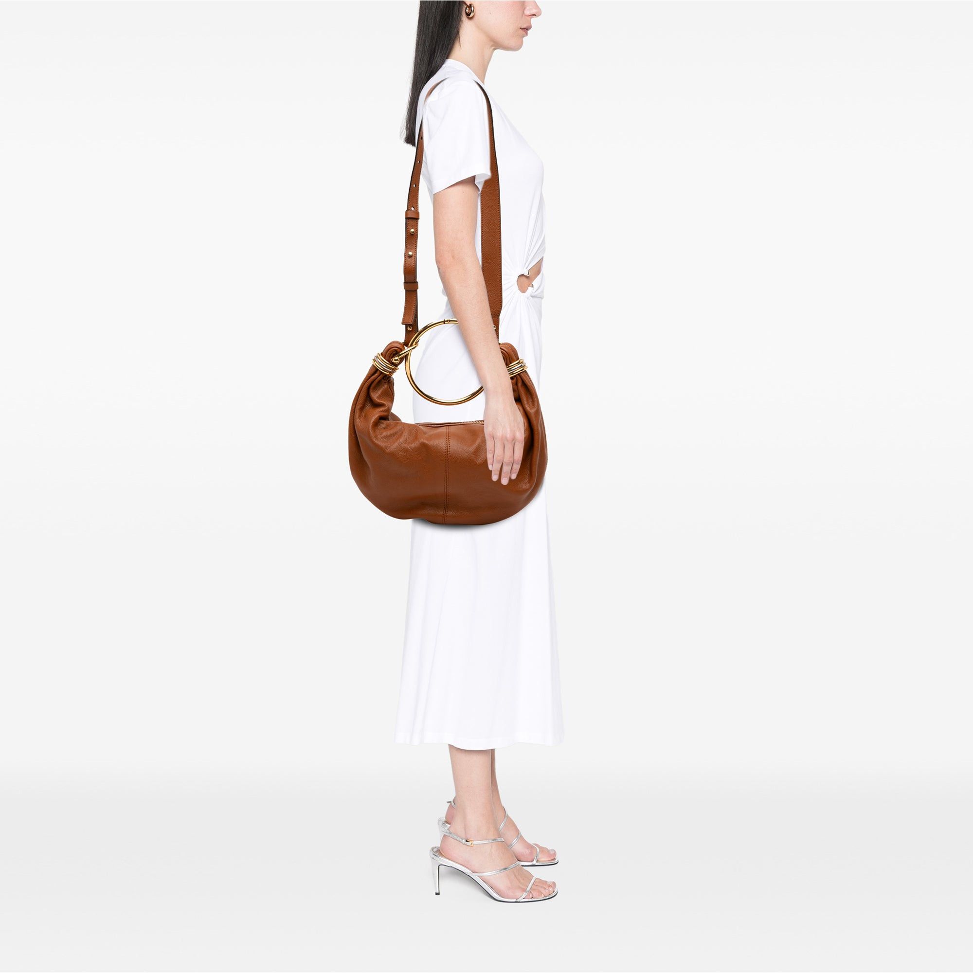 Chloe Small Leather Bracelet Hobo Size ONE SIZE - 11 Thumbnail