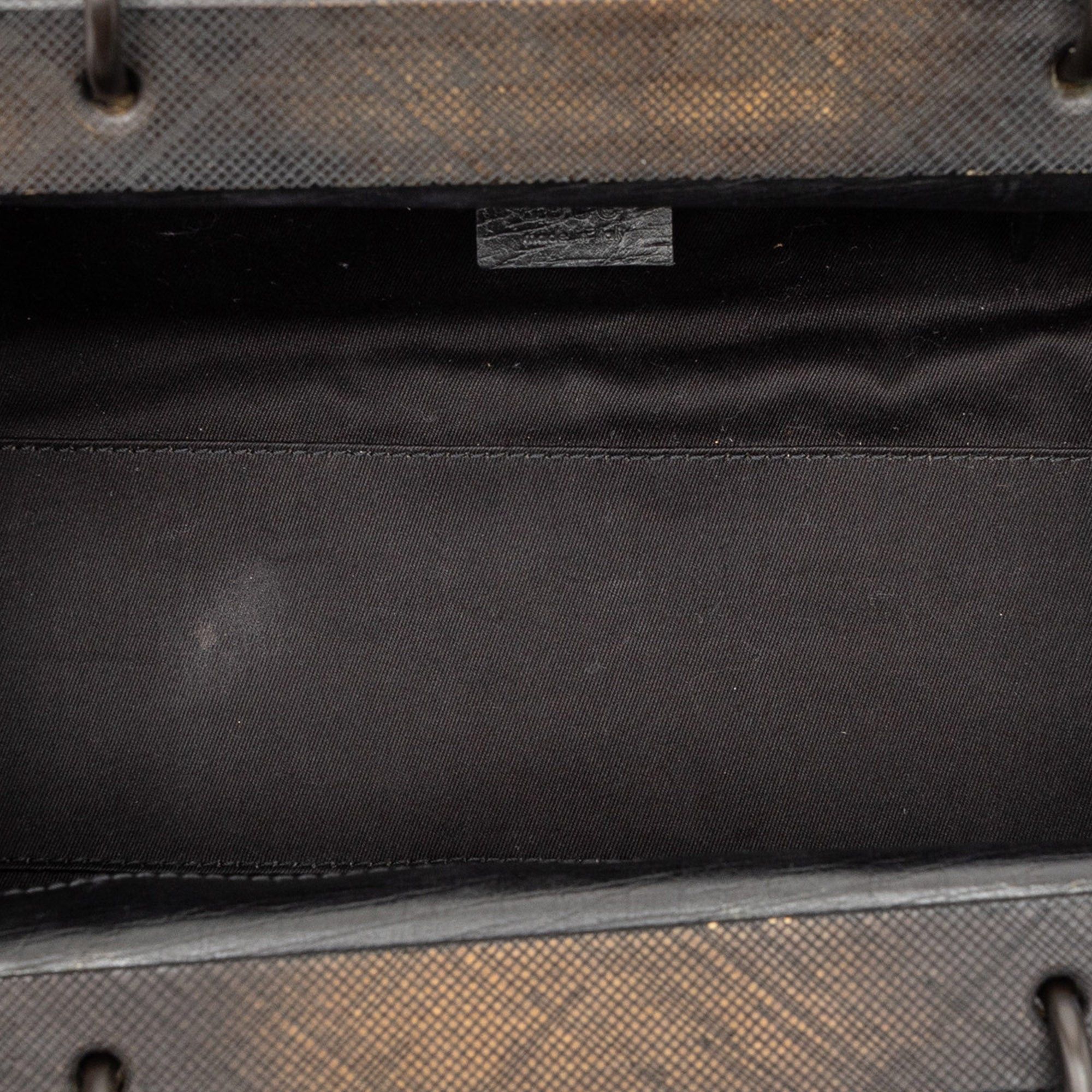 Gucci GG Canvas Wood Frame Handbag Size ONE SIZE - 4 Thumbnail