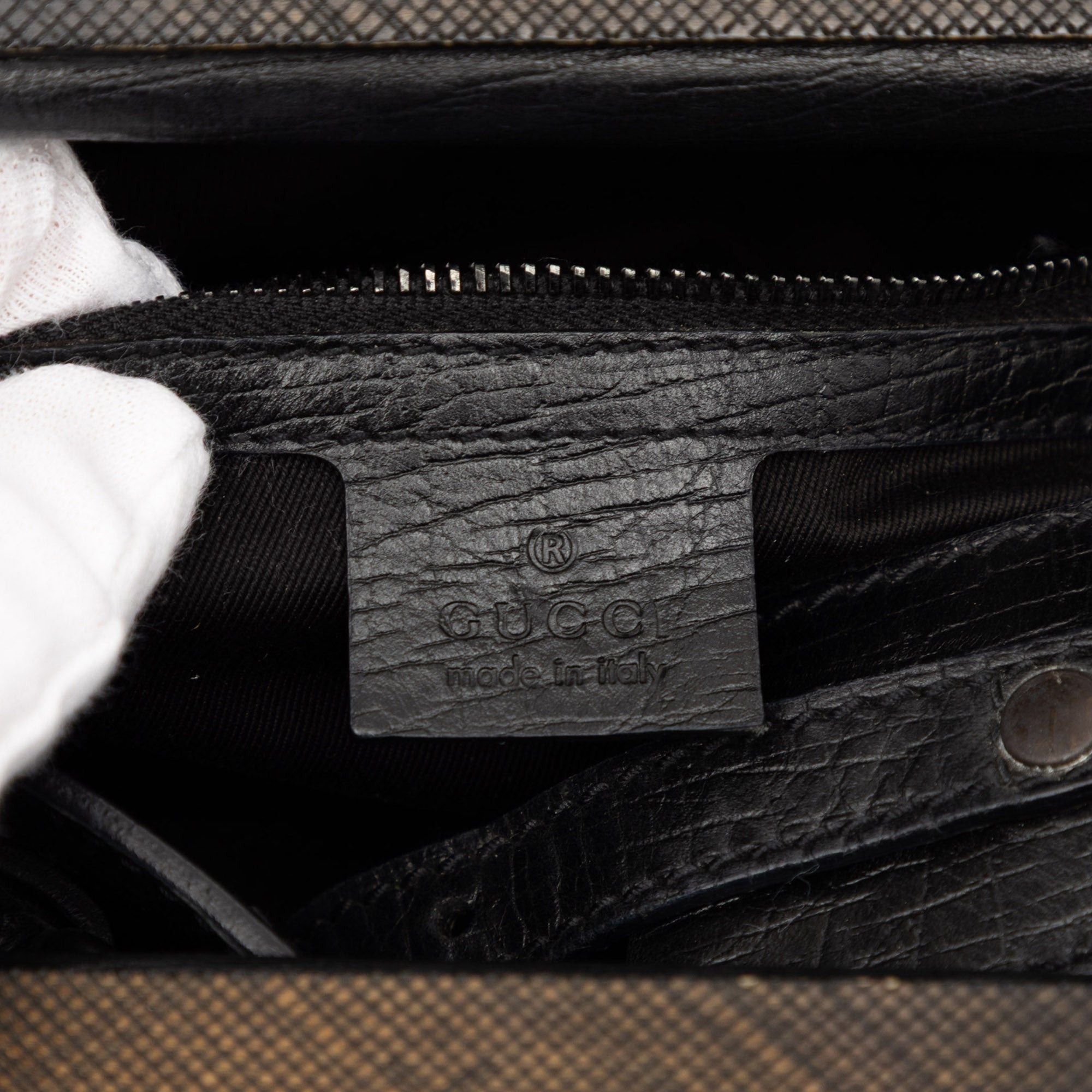Gucci GG Canvas Wood Frame Handbag Size ONE SIZE - 5 Thumbnail
