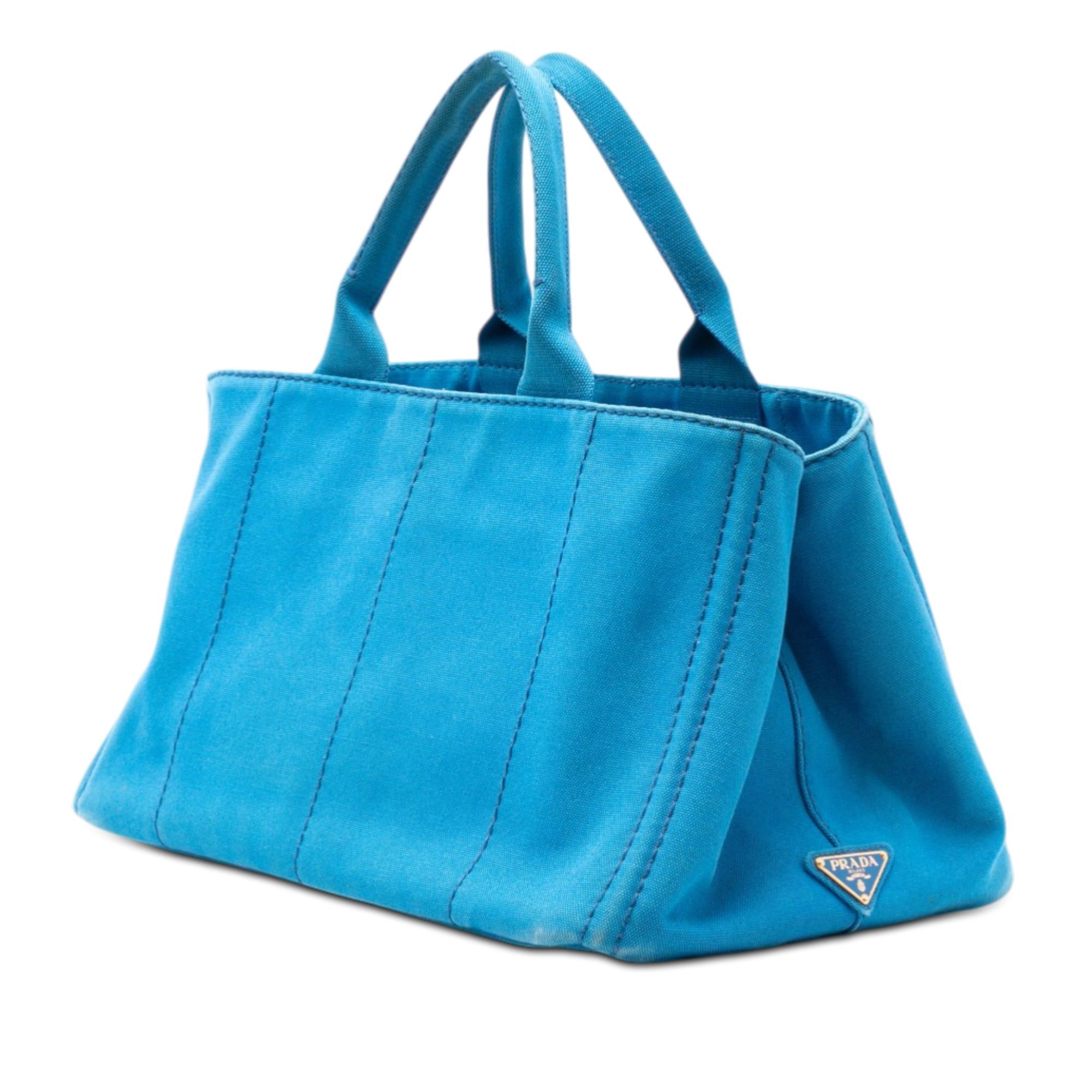 Prada Large Canvas Canapa Logo Satchel Size ONE SIZE - 2 Thumbnail