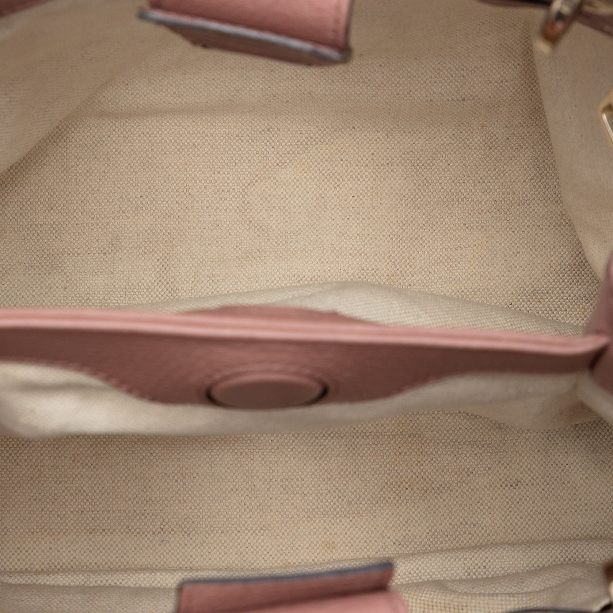 Gucci Small Calfskin Bamboo Shopper Satchel Size ONE SIZE - 4 Thumbnail
