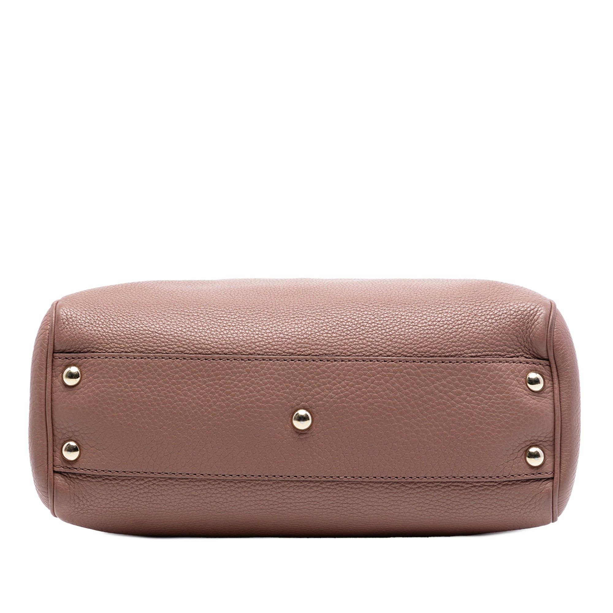 Gucci Small Calfskin Bamboo Shopper Satchel Size ONE SIZE - 3 Thumbnail