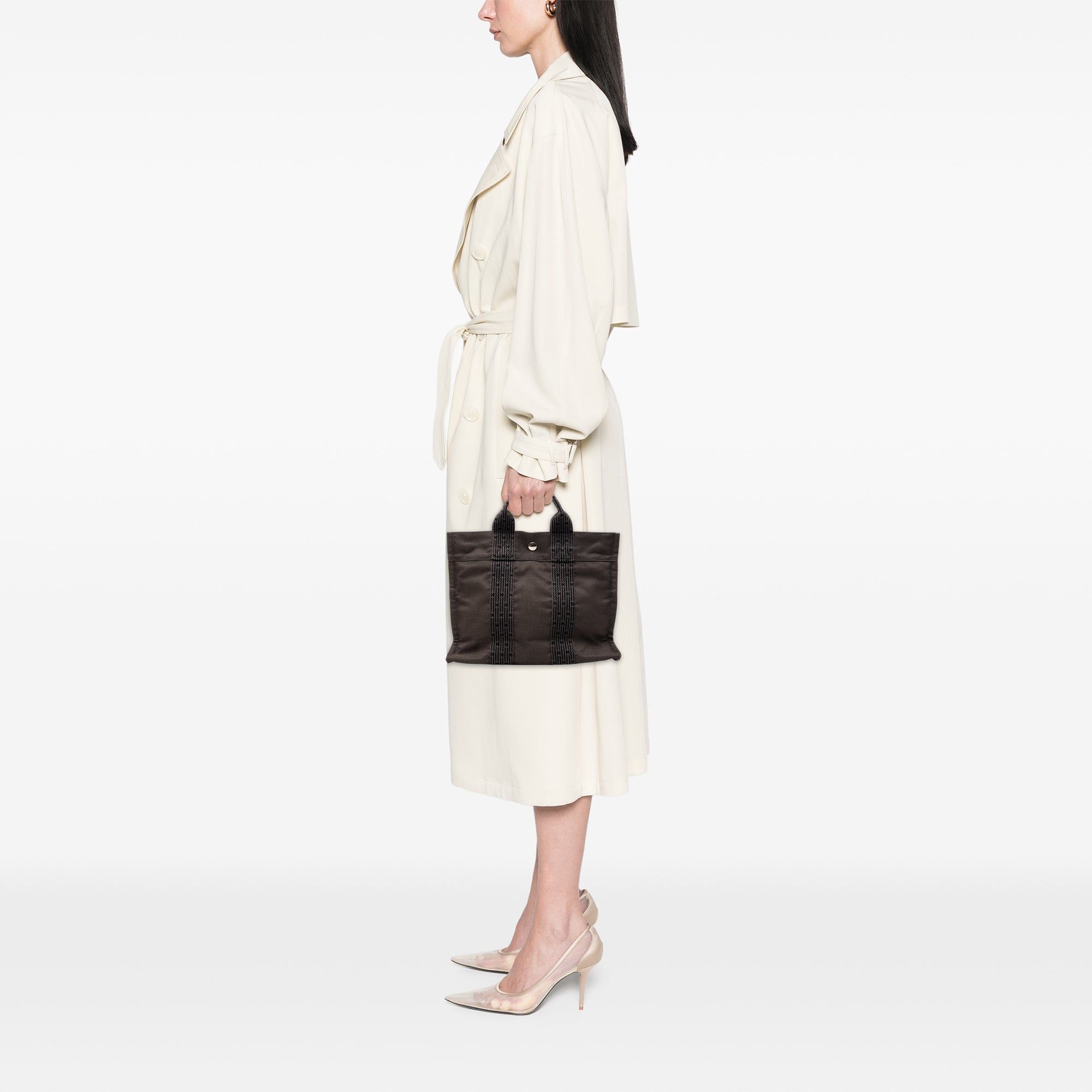 Hermes Canvas Herline PM Size ONE SIZE - 6 Thumbnail