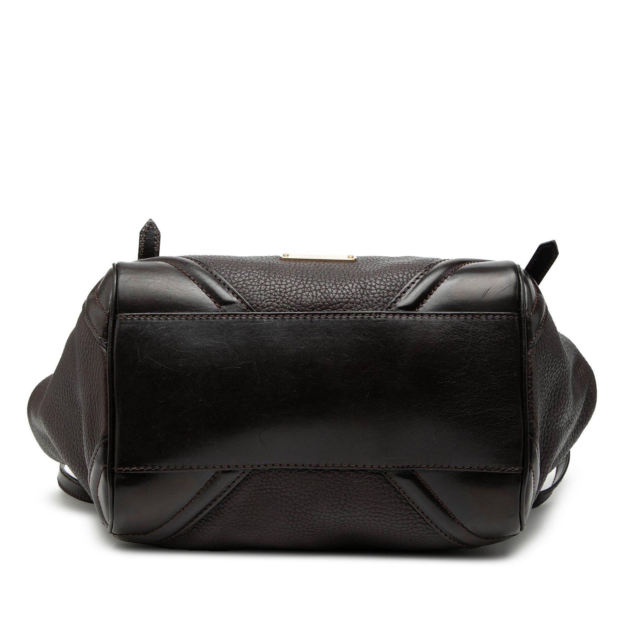 Burberry Small Grained Calfskin Canterbury Tote Size ONE SIZE - 3 Thumbnail
