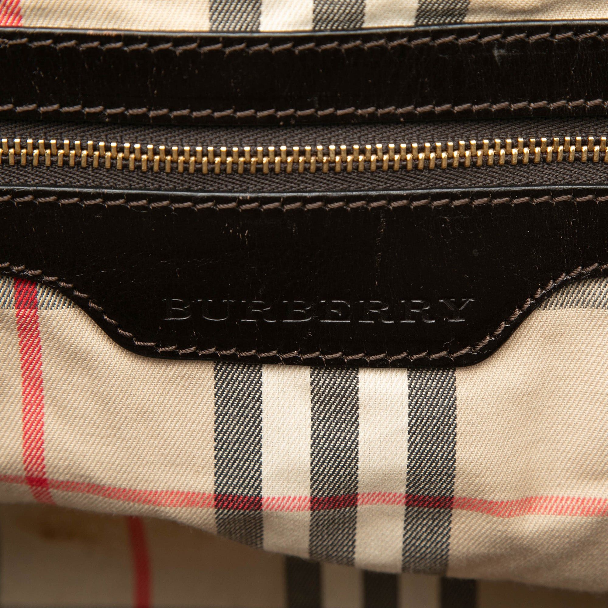 Burberry Small Grained Calfskin Canterbury Tote Size ONE SIZE - 5 Thumbnail