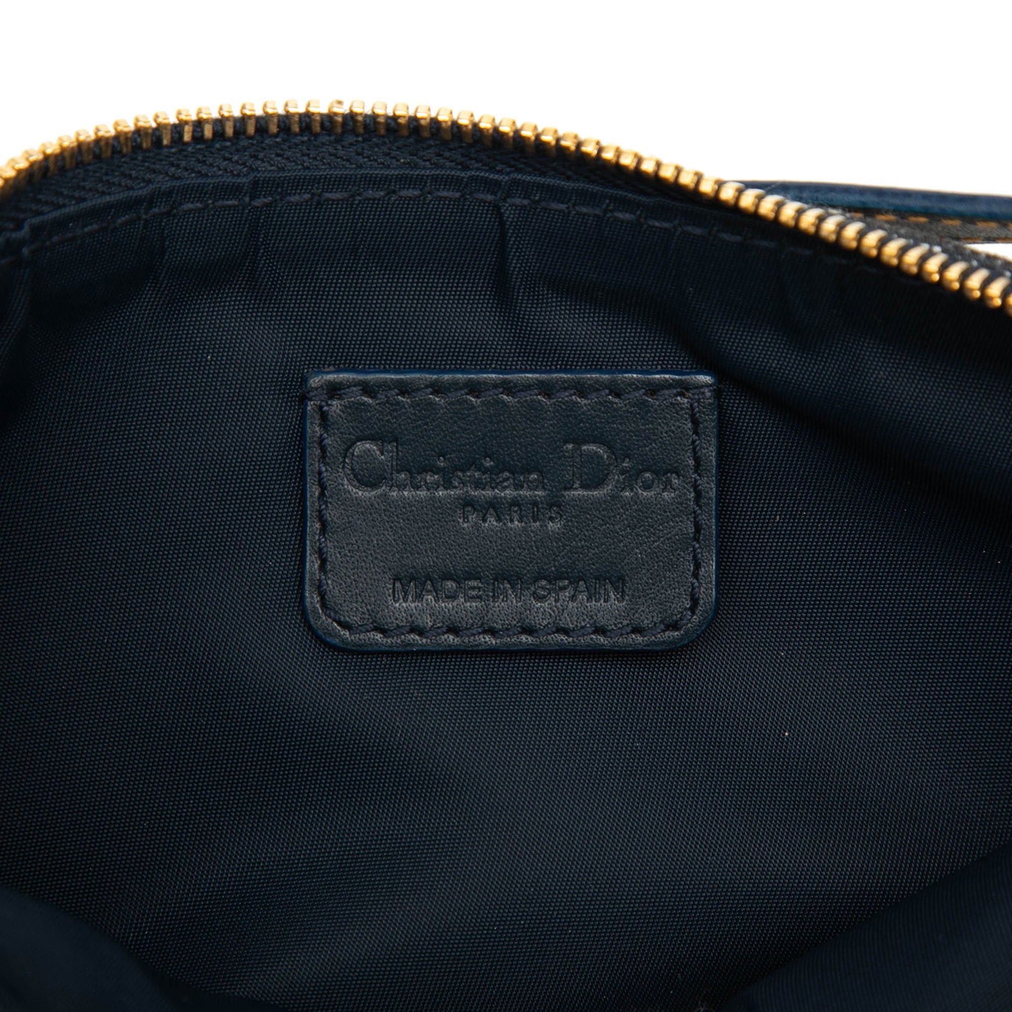 Dior Mini Diorissimo Canvas Saddle Pochette Size ONE SIZE - 5 Thumbnail