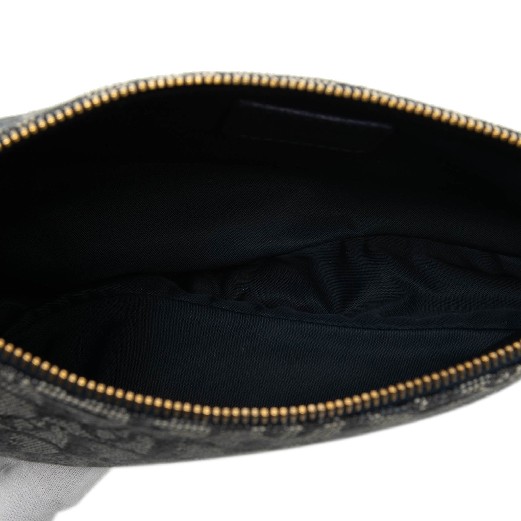 Dior Mini Diorissimo Canvas Saddle Pochette Size ONE SIZE - 4 Thumbnail
