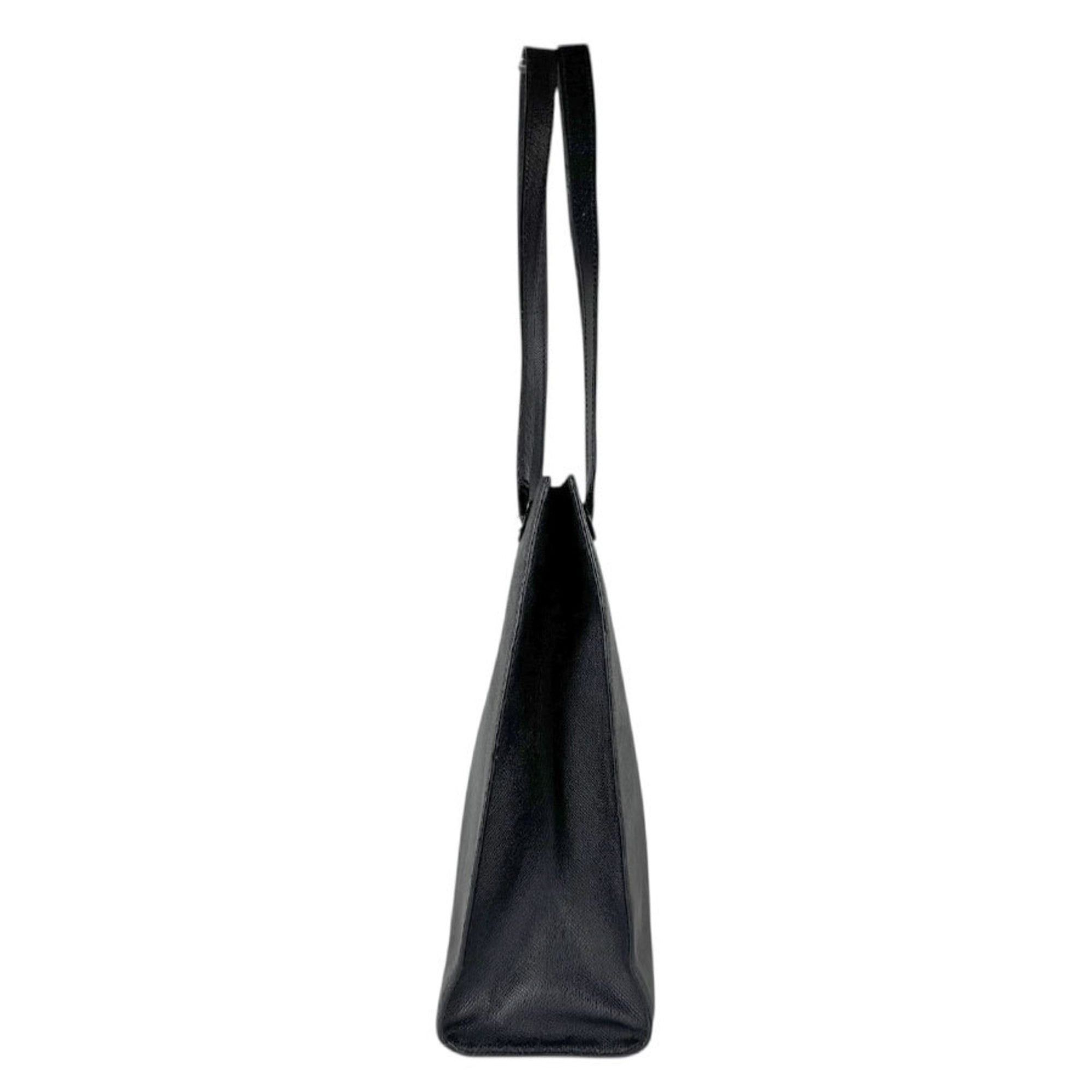 Chanel Chanel Shoulder Bag Leather Black Women's Free Shipping z9052 Size ONE SIZE - 2 Thumbnail
