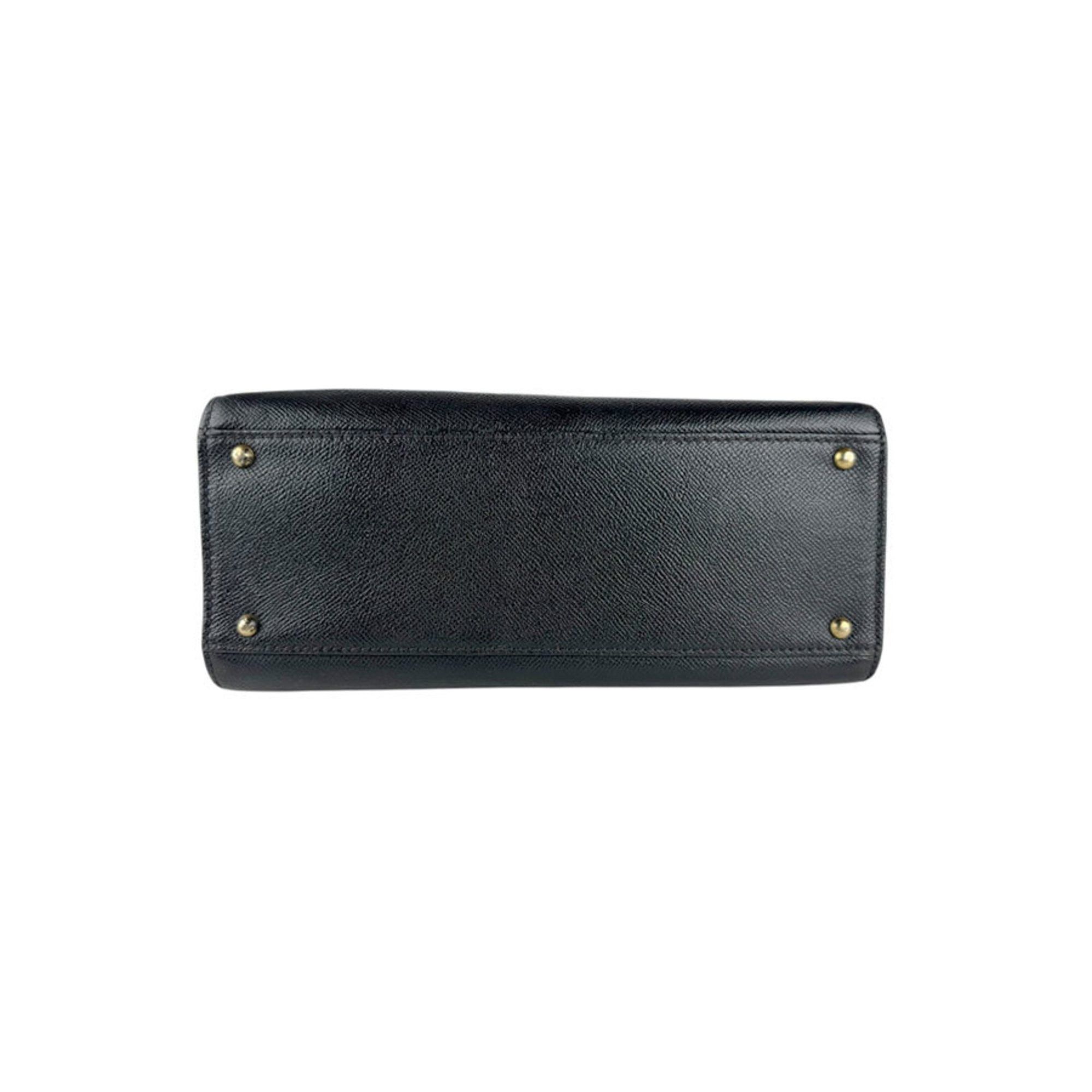 Chanel Chanel Shoulder Bag Leather Black Women's Free Shipping z9052 Size ONE SIZE - 4 Thumbnail