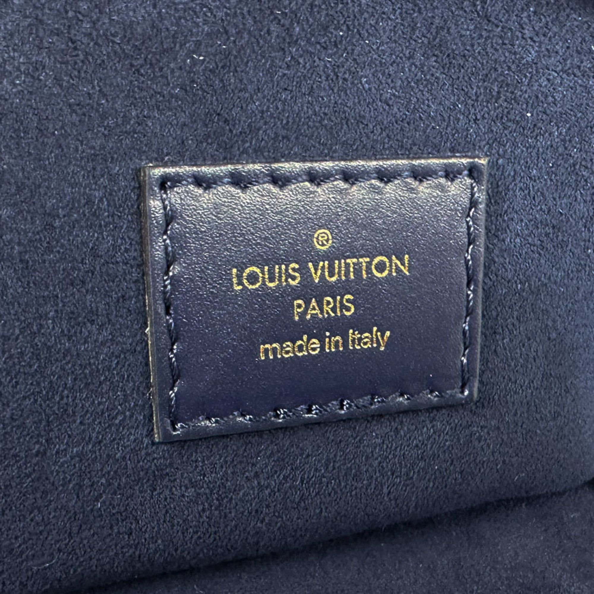 Louis Vuitton Louis Vuitton Shoulder Bag Monogram Laminated Jacquard Micro Vanity Coated Canvas Navy Women's M82467 Free Shipping z9063 Size ONE SIZE - 13 Thumbnail